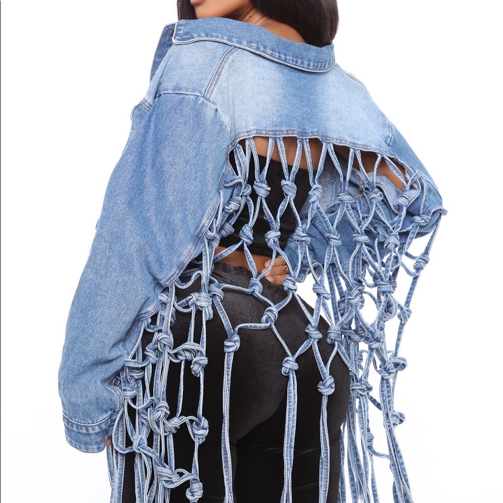 Knot-Up Jean Jacket 🤪💞